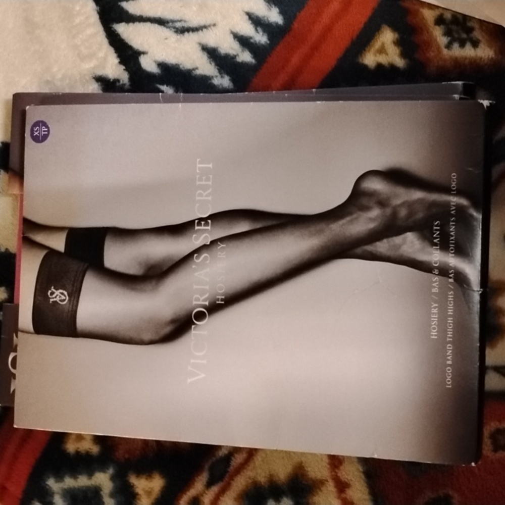 Victoria's Secret Purple Thigh Highs